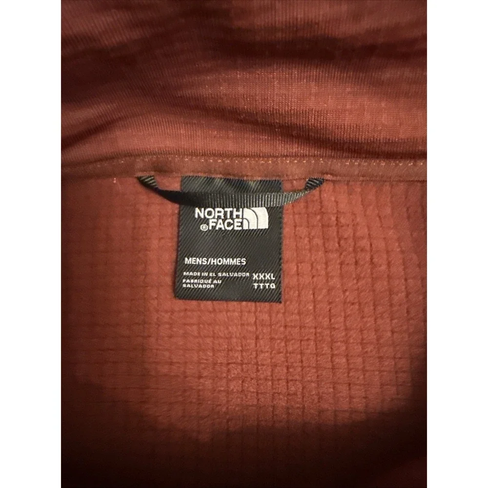 The North Face Full Zip Jacket Sumac 3XL Men Pockets Logo